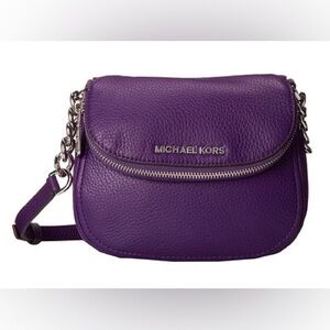 MICHAEL KORS BEDFORD HANDBAG PURPLE